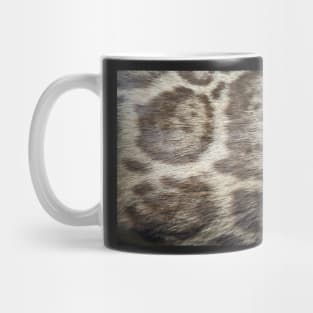 Neofelis nebulosa, clouded leopard fur abstract photo Mug